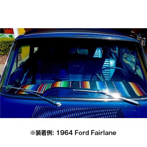 画像6: NON JAPANESE CAR サラペ柄 ダッシュマット (6)