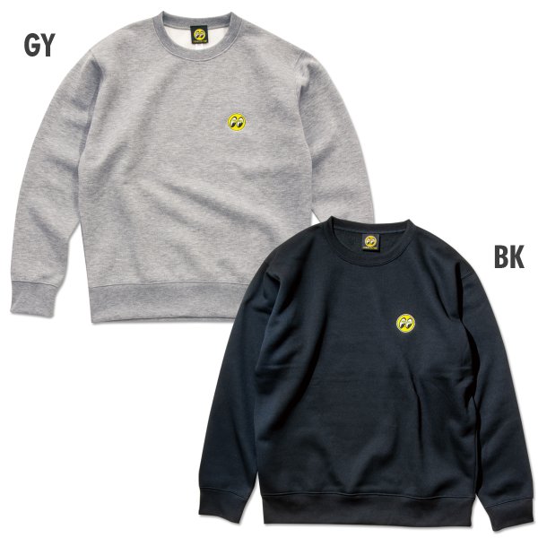 画像3: MOON Eyeball Embroidery スウェットシャツ (3)