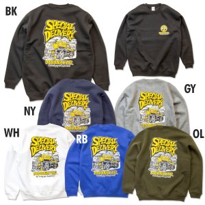 画像: 【通販限定/受注生産/2月末〜3月上旬お届け予定】MOONEYES Special Delivery スウェットシャツ