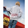 画像2: MOON Modern Script Logo ハーフジップ スウェットシャツ (2)