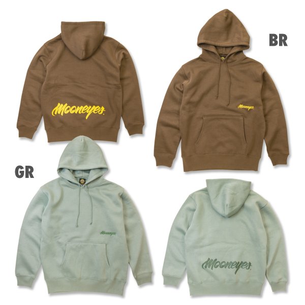 画像3: MOON レタリング プルオーバー フーディー (3)