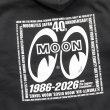 画像5: 【通販限定/11月上旬お届け予定】MOONEYES 40th Anniv. Square Logo ジップ フーディー (5)