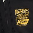 画像5: MOON Sign & Pinstriping Studio 26 ジップ フーディー (5)