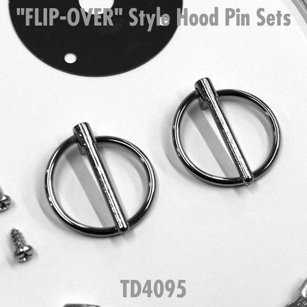 画像2: "FLIP-OVER" Style Hood Pin Sets (2)