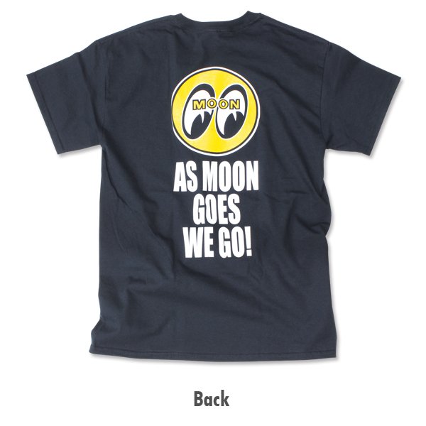 画像4: As MOON Goes We Go Tシャツ (4)