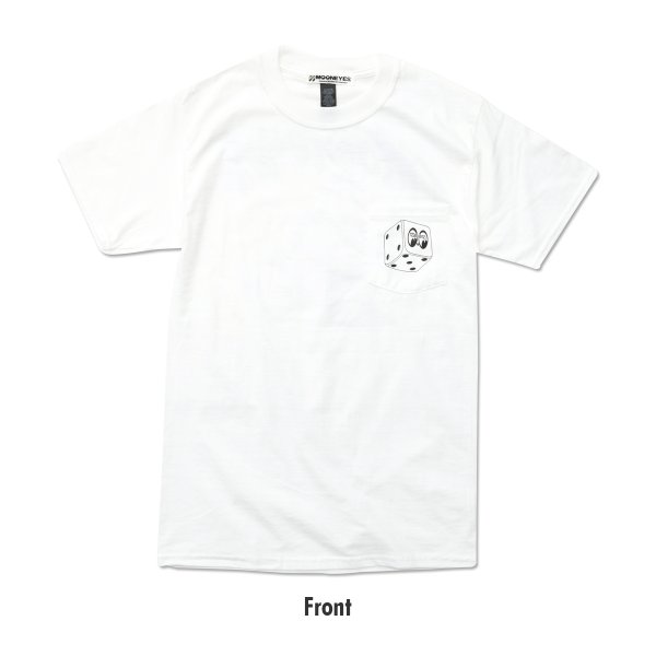 XXLサイズ ムーンアイズ MOON Equipped ファブリック ポケット Tシャツ MOONEYES XXLサイズ ムーンアイズ MOON Equipped ファブリック
