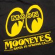 画像6: MOON Big Eyeshape ロングスリーブ Tシャツ ブラック/イエロー (6)