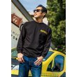 画像2: MOON Big Eyeshape ロングスリーブ Tシャツ ブラック/イエロー (2)