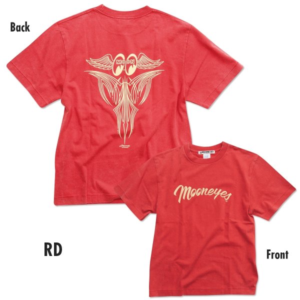 画像2: Pinstripe Fly with MOON Tシャツ (2)