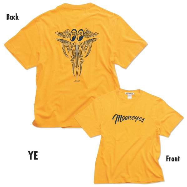画像3: Pinstripe Fly with MOON Tシャツ (3)