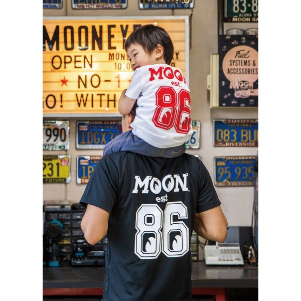 画像1: MOON 86 スピード ドライ Tシャツ (1)