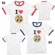 画像1: I LOVE MOON トリム Tシャツ (1)