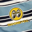 画像6: MOON マルチ ストライプ エンブロイダリー Tシャツ (6)