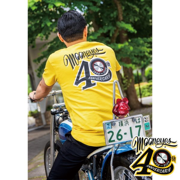 画像3: MOONEYES 40th Anniv. Disc Tシャツ (3)