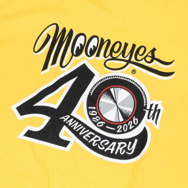 画像6: MOONEYES 40th Anniv. Disc Tシャツ (6)