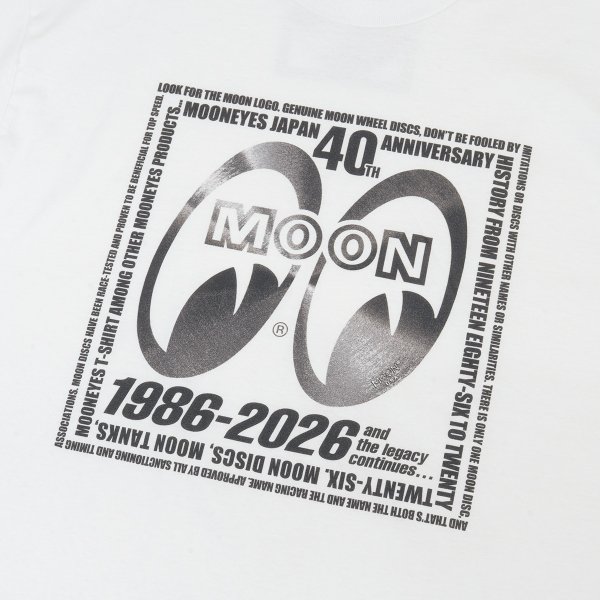画像5: MOONEYES 40th Anniv. Square Logo Tシャツ (5)