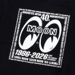 画像4: MOONEYES 40th Anniv. アイシェイプ ロゴ Tシャツ (4)