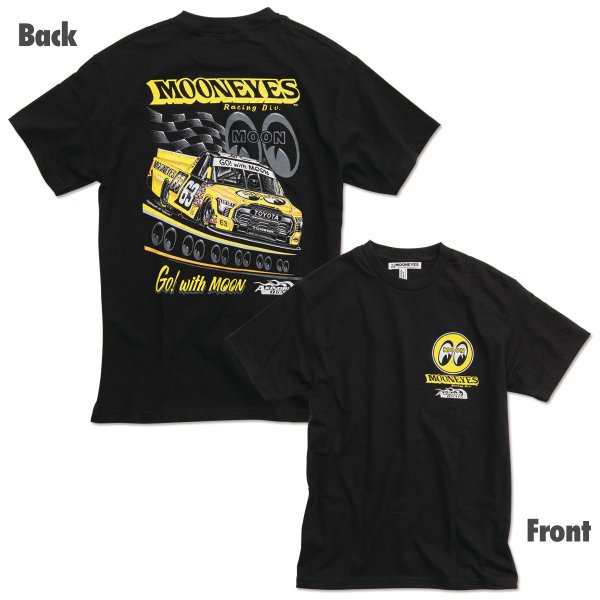 画像1: MOONEYES レーシング トラック Tシャツ (1)