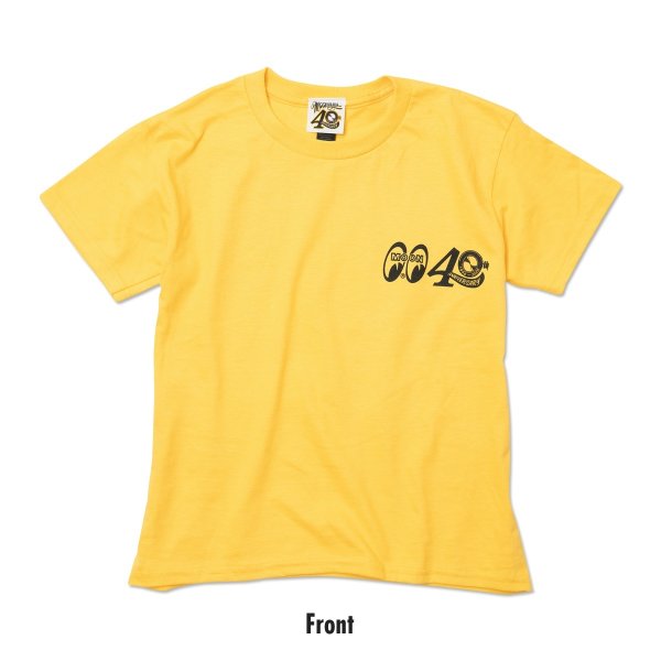 画像2: キッズ MOONEYES 40th Anniv. Disc Tシャツ (2)