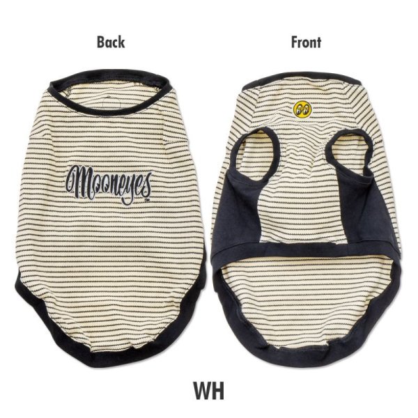 画像8: ミディアム ドッグ ムーン サーマル ストライプ Tシャツ 【中型犬用】 (8)