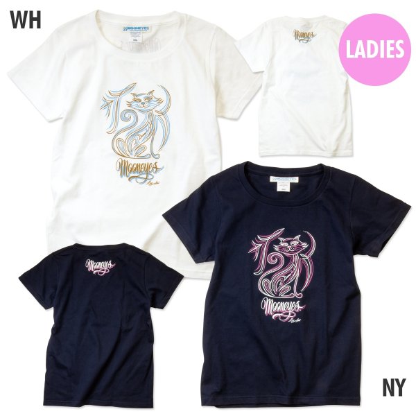 画像5: MOONEYES キャット レディース Tシャツ (5)