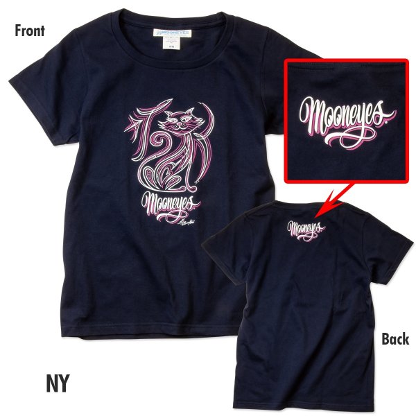 画像6: MOONEYES キャット レディース Tシャツ (6)