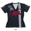 画像2: Jim Dunn Racing MOON Equipped レディース Vネック クルー シャツ (2)