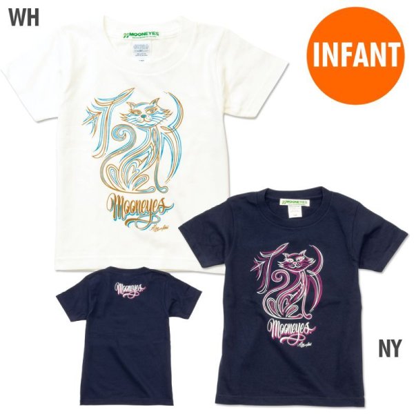 画像2: MOONEYES Cat Infant Tシャツ (2)