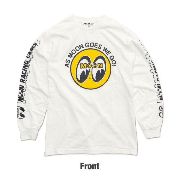 画像2: MOON ロング スリーブ Tシャツ (2)