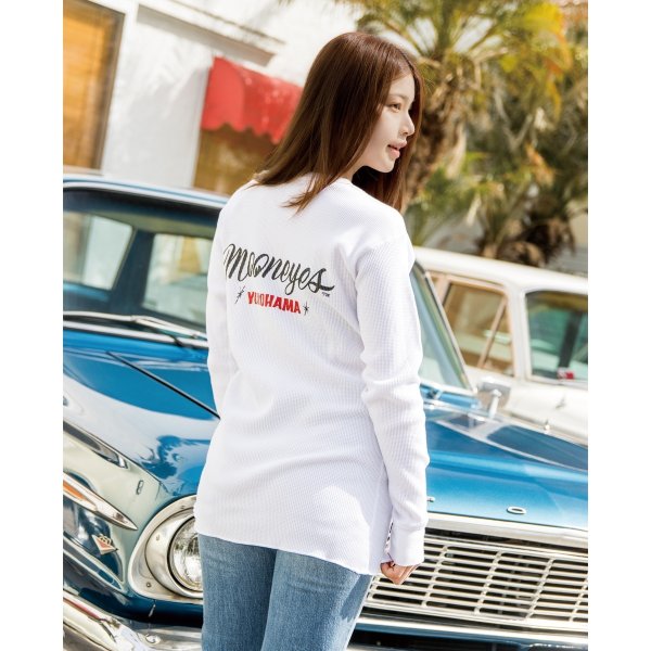 画像1: MOON Yokohama サーマル ロング スリーブ Tシャツ (1)