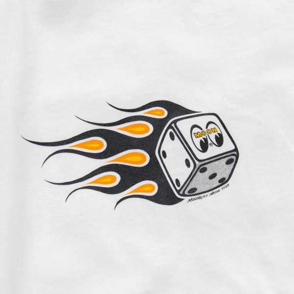 画像4: MOON Flamin' Dice ロング スリーブ Tシャツ (4)