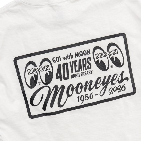 画像5: MOON 40th Anniv. Plaque Design ロング スリーブ Tシャツ (5)