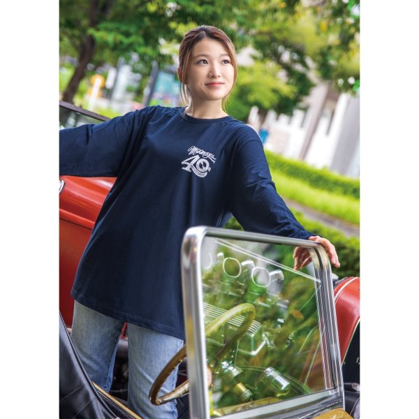 画像4: MOON 40th Anniv. Plaque Design ロング スリーブ Tシャツ (4)