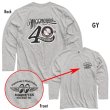 画像14: 【通販限定/9月末お届け予定】MOONEYES 40th Anniv. Disc ロングスリーブ Tシャツ (14)