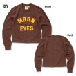画像4: レディース MOONEYES リブ ロング スリーブ Tシャツ (4)