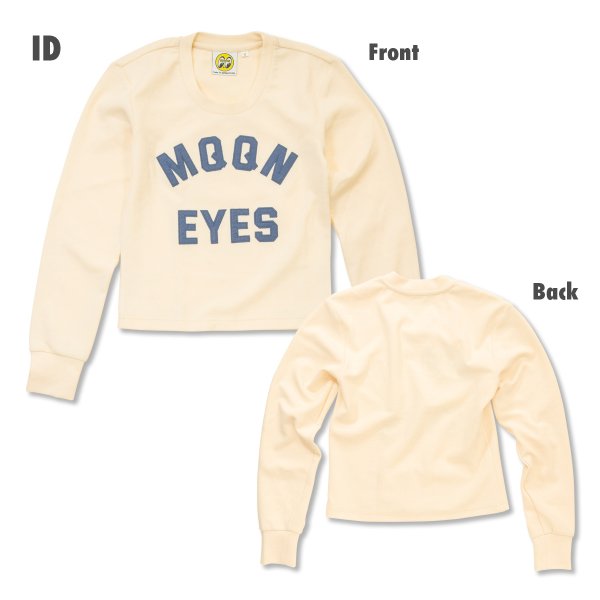 画像6: レディース MOONEYES リブ ロング スリーブ Tシャツ (6)