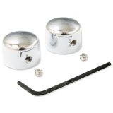 画像: ショート クローム ワイパー シャフト キャップ