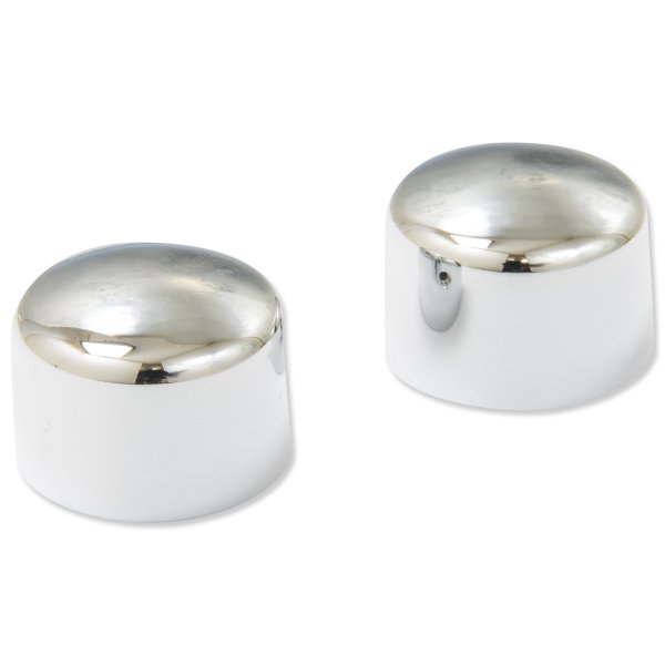 画像2: ショート クローム ワイパー シャフト キャップ (2)