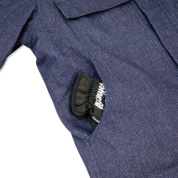 画像14: MOON ヘリンボーン デニム ジャケット (14)