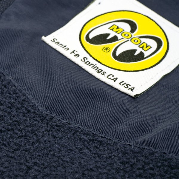 画像9: MOON ラベル フリース フルジップ ベスト (9)