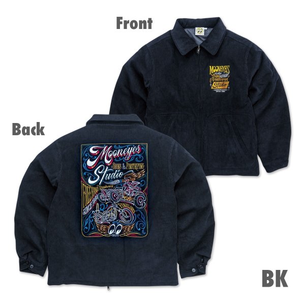 画像9: MOON Sign & Pinstriping Studio 26 コーデュロイ ストーム カラー ジャケット (9)