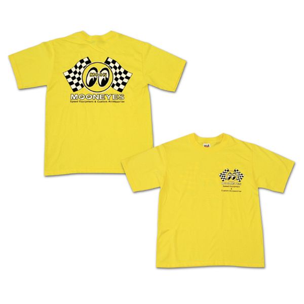 画像1: キッズ＆レディース Checker MOON Tシャツ (1)