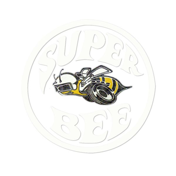 画像1: ホットロッド ステッカー 68-70 SUPER BEE  Decal（左） (1)