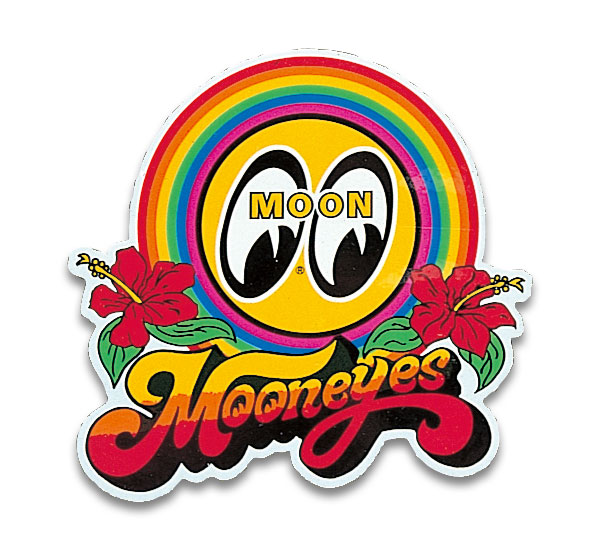 画像1: MOON Rainbow Decal (1)