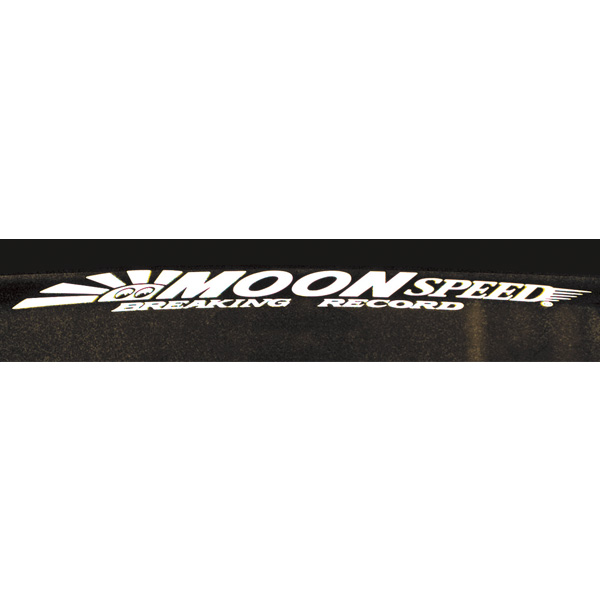 画像1: MOON Speed Logo 抜きデカール Sサイズ (1)