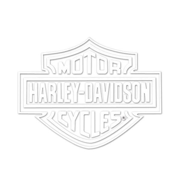 画像1: ダイカット デカール HARLEY-DAVIDSON (1)