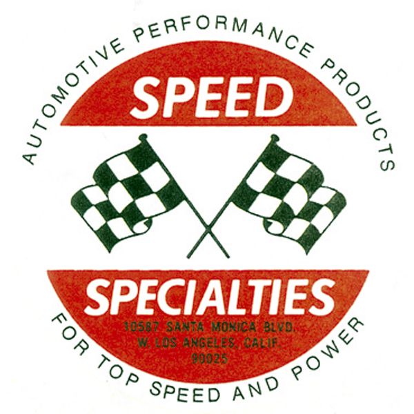 画像1: ホットロッド ステッカー  SPEED SPECIALTIES ステッカー (1)