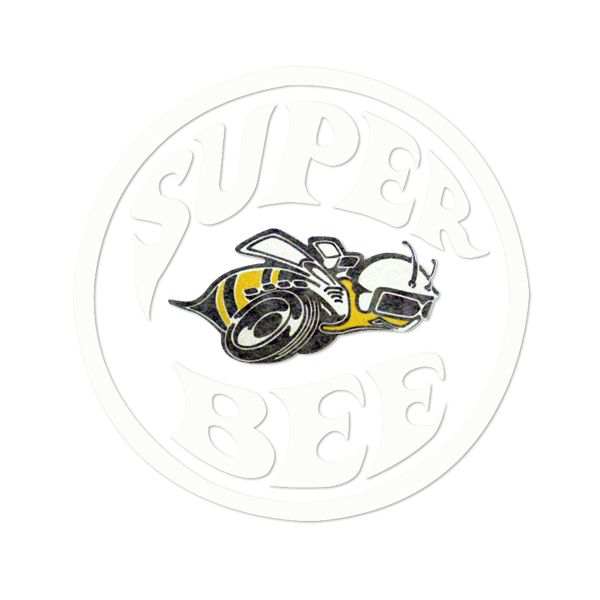 画像1: ホットロッド ステッカー 68-70 SUPER BEE  Decal（右） (1)