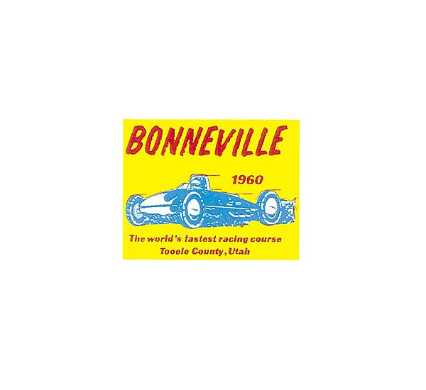 画像1: ホットロッド ステッカー BONNEVILLE 1960 ステッカー (1)