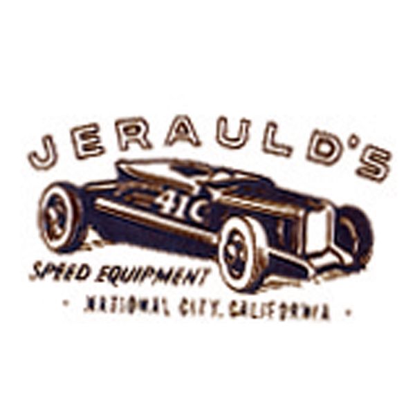 画像1: ホットロッド ステッカー JERAULD'S SPEED EQUIPMENT ステッカー (1)